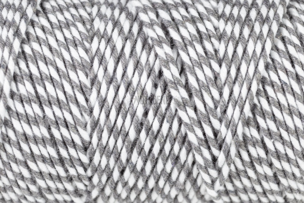 Candytwist® Twines 50M Grey & White