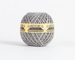 Colourful Jute Twine Balls From The Nutscene® Heritage Range Dove Grey / 40m Ball