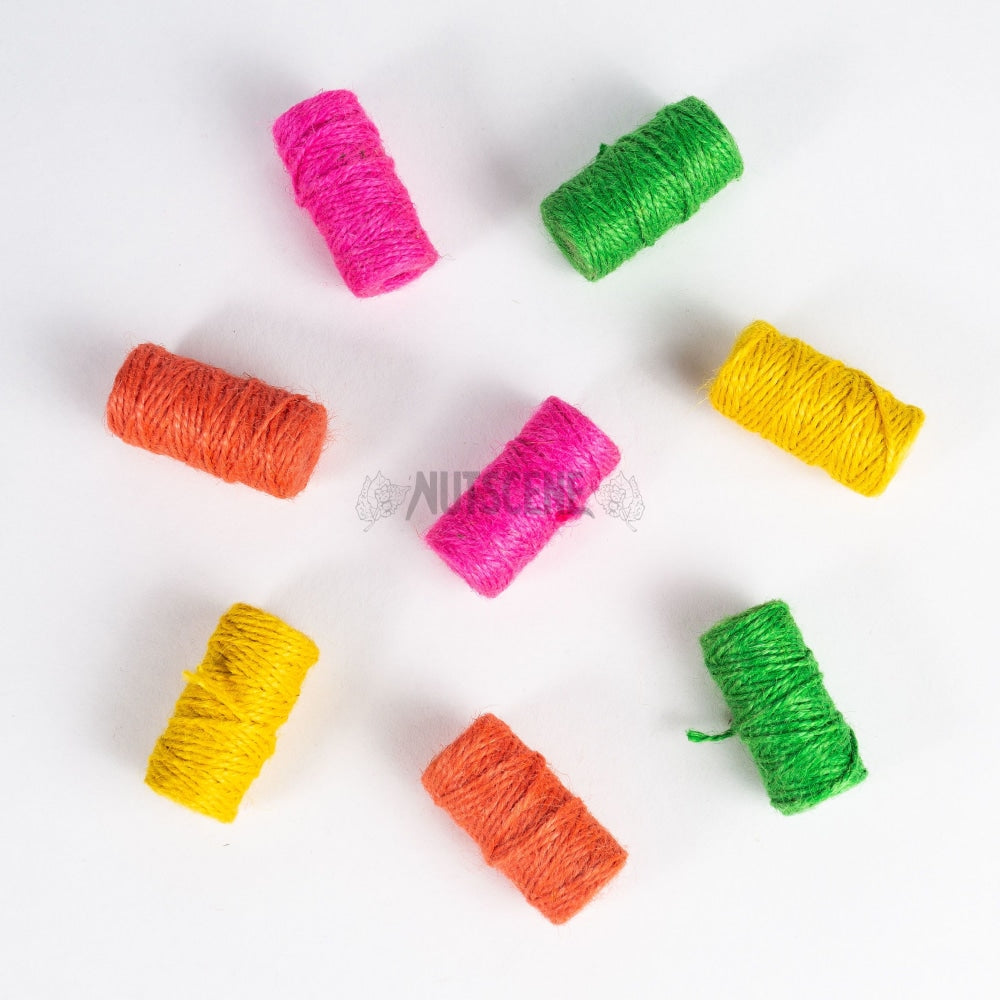 Crate Of Fabulous Neon Mini Spools - Nutscene Twine