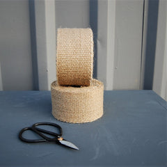 Jute Webbing For Craft Upholstery And Floristry Prices From £1.45 3M / 2 Natural X 33M Roll