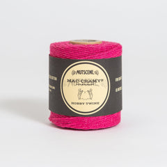 Macramé Cotton Twine- Nutscene Mac-Cramy®Twines In 100% Recycled 65M / Deep Pink