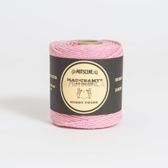Macramé Cotton Twine- Nutscene Mac-Cramy®Twines In 100% Recycled 65M / Light Pink