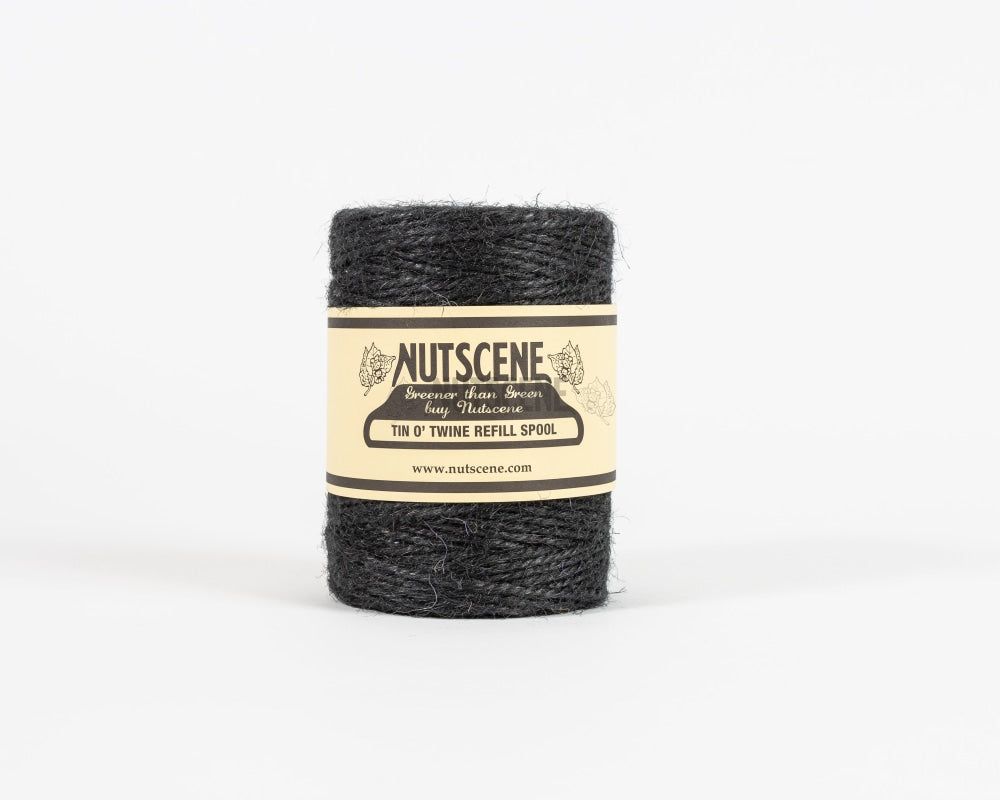 Replacement Twine For The Nutscene Tin O Pack Of 2 Spools Black