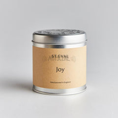 St Eval Candles In Tins - Beautiful Candles Produced The Uk 14 Scents To Choose From. Joy
