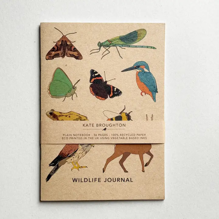 Wildlife Journal - Recycled & Eco-Friendly Notebook