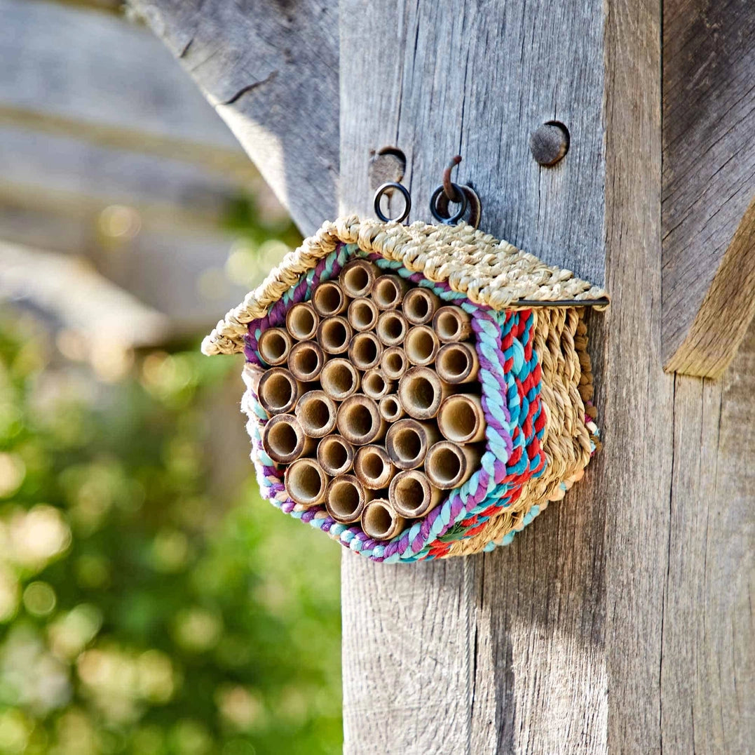 Hexagonal Recycled Cotton Insect & Bee Hotel