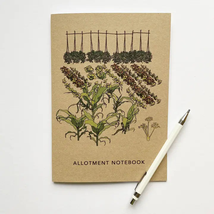 Allotment Notebook - Recycled & Eco-Friendly - A5