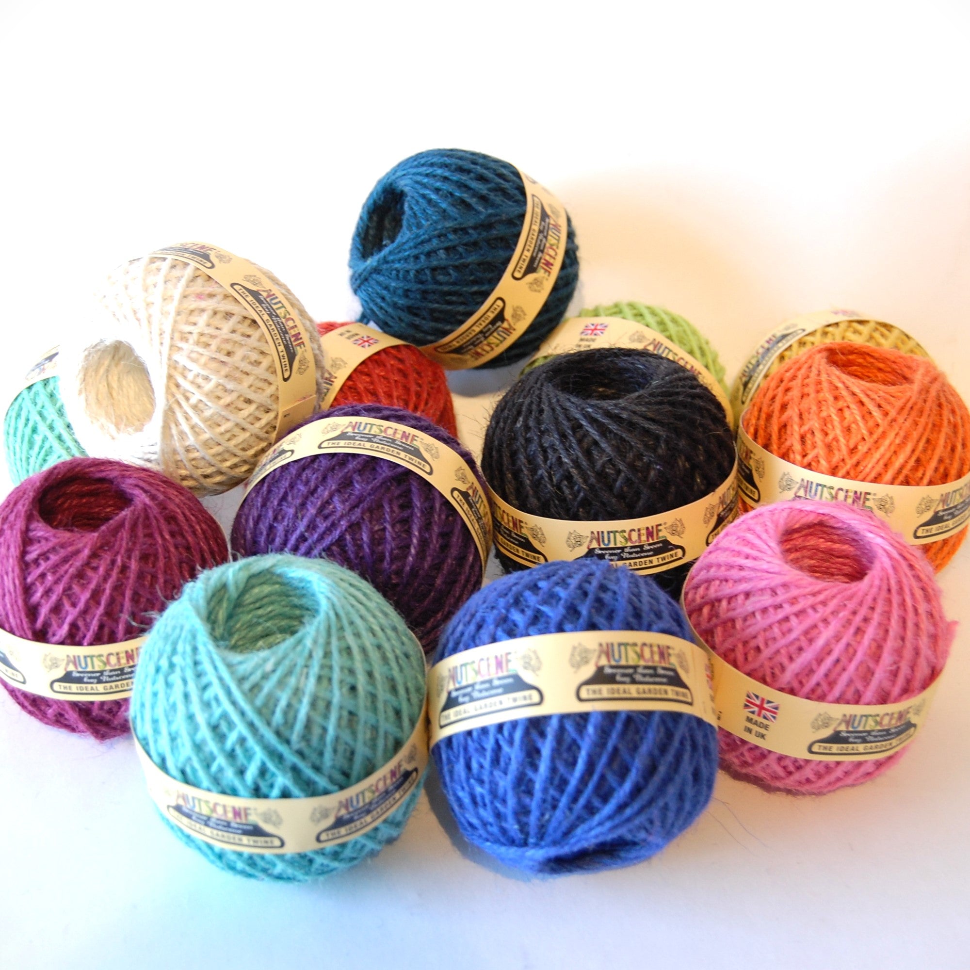 Nutscene® Colourful Jute Twine Balls