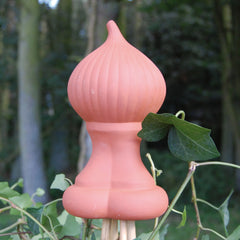 Red Clay garden Finial made in the UK
