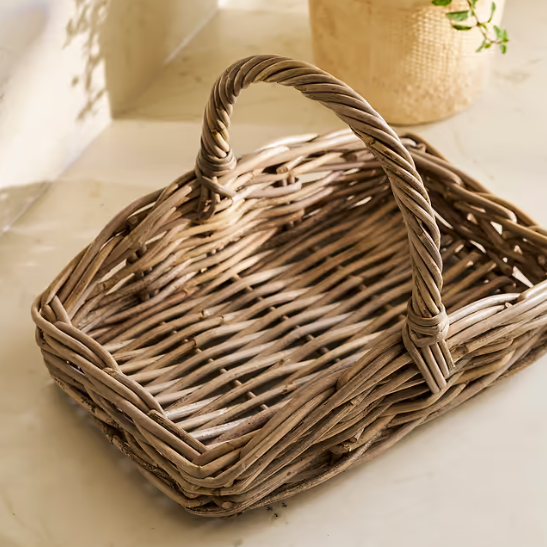 Bembridge Rectangular Rattan Trug