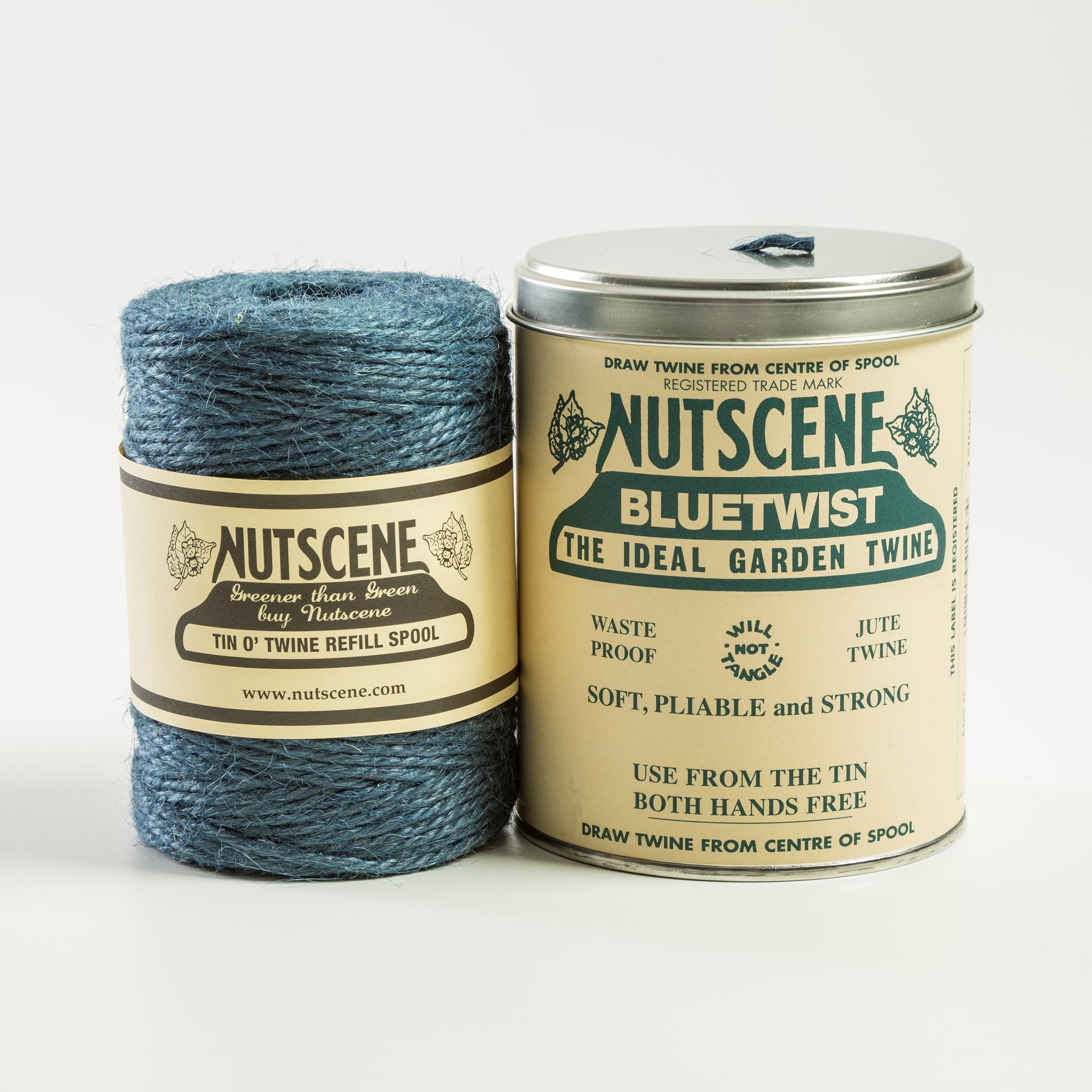 Iconic Tin of Nutscene Twine- String in a tin from the originators - Nutscene