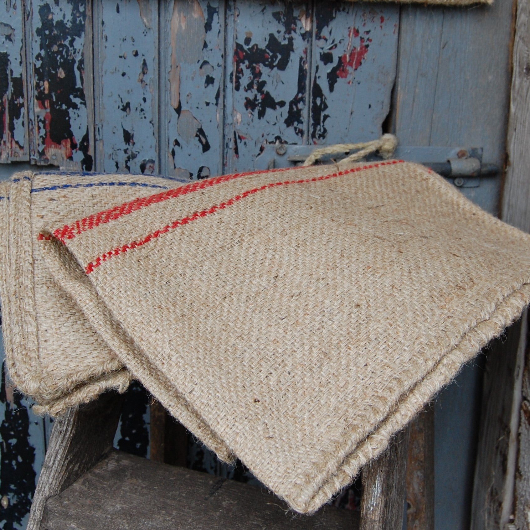 Rustic Hessian Sacks for storage of Vegetables