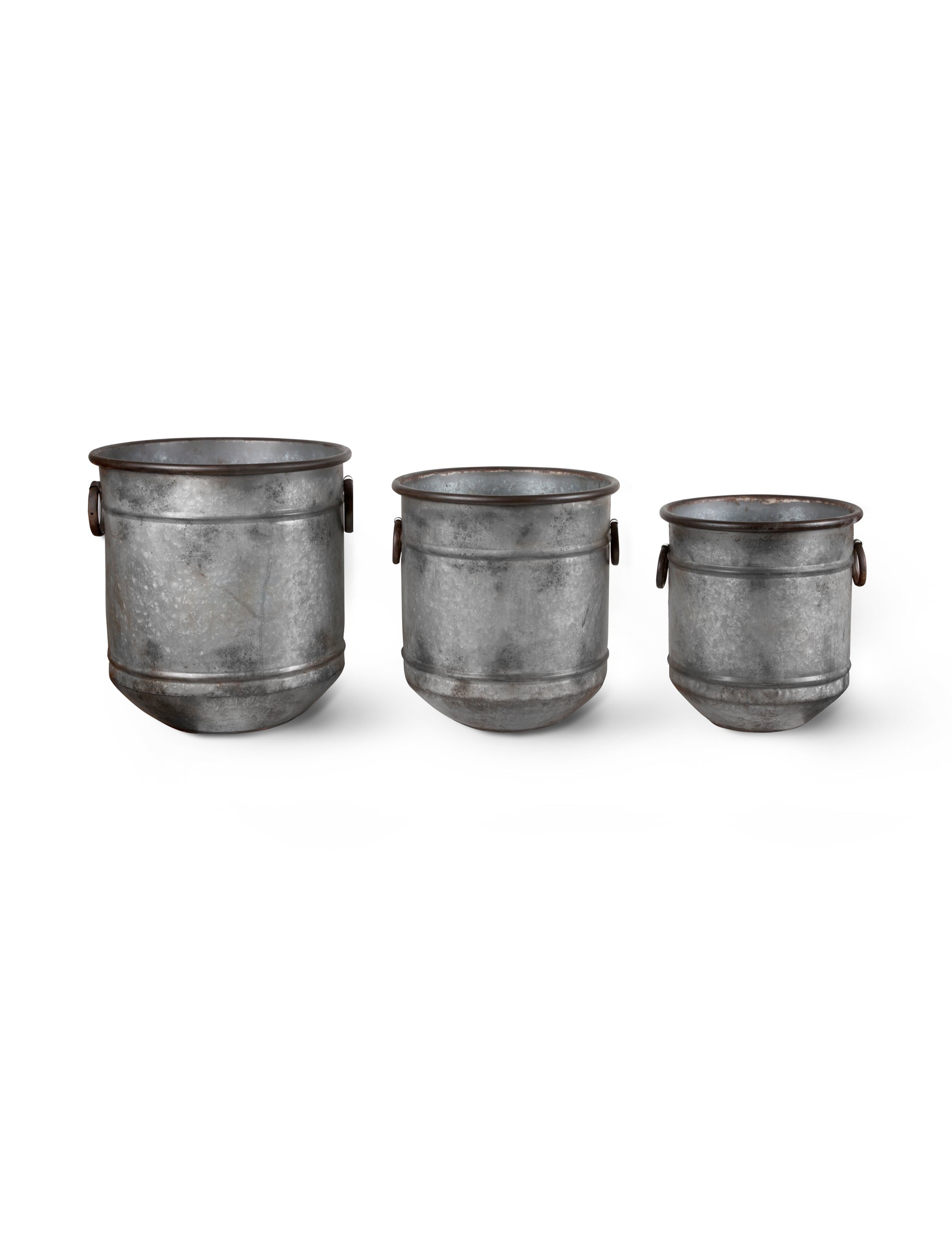 Vintage Style Large Garden Planters-Set of 3 - Nutscene