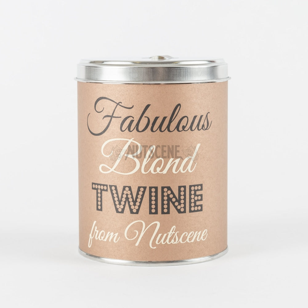 Blond Tin Of Twine - Fabulous Nutscene®