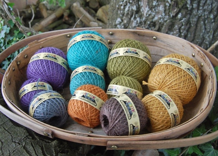 Colourful Jute Twine Balls From The Nutscene® Heritage Range