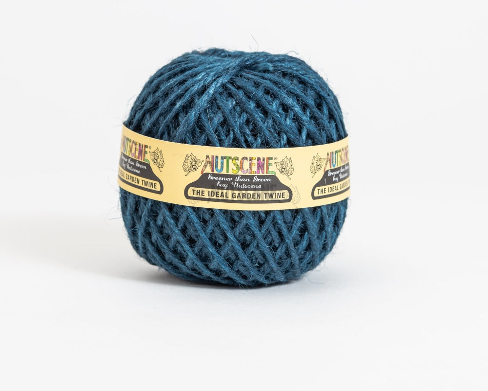 Colourful Jute Twine Balls From The Nutscene® Heritage Range Blue / 40m Ball