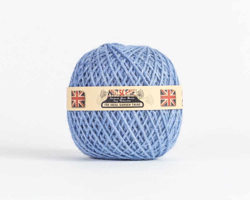 Colourful Jute Twine Balls From The Nutscene® Heritage Range Bluebell / 130m Ball