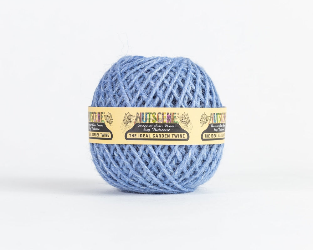Colourful Jute Twine Balls From The Nutscene® Heritage Range Bluebell / 40m Ball