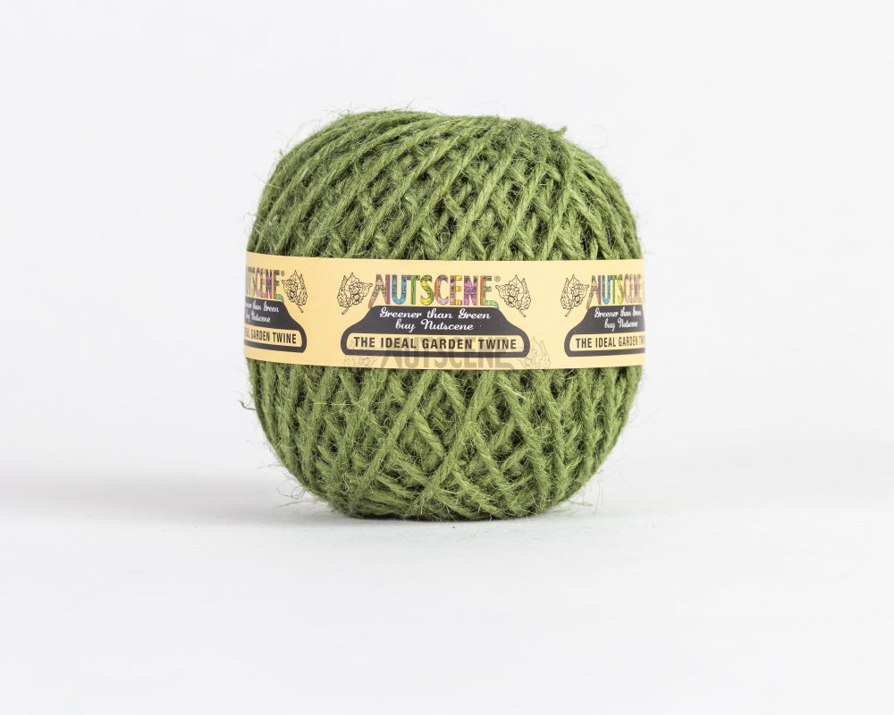 Colourful Jute Twine Balls From The Nutscene® Heritage Range Green / 40M Ball