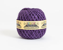 Colourful Jute Twine Balls From The Nutscene® Heritage Range Indigo Violet / 40M Ball