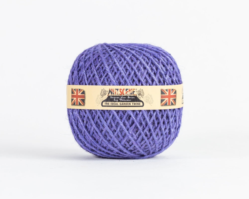 Colourful Jute Twine Balls From The Nutscene® Heritage Range Lilac / 130m Ball