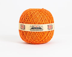 Colourful Jute Twine Balls From The Nutscene® Heritage Range Orange / 130m Ball
