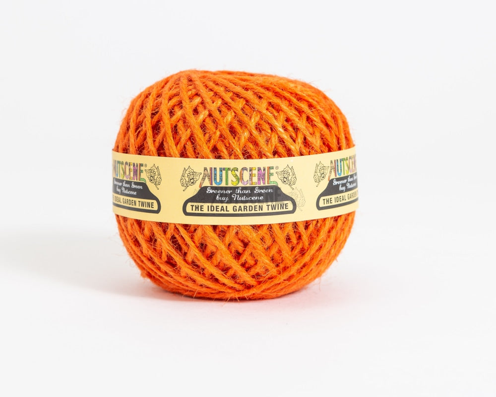 Colourful Jute Twine Balls From The Nutscene® Heritage Range Orange / 40M Ball