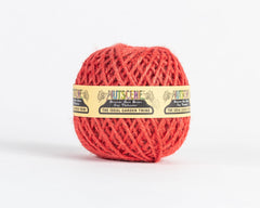 Colourful Jute Twine Balls From The Nutscene® Heritage Range Tomato Red / 40M Ball