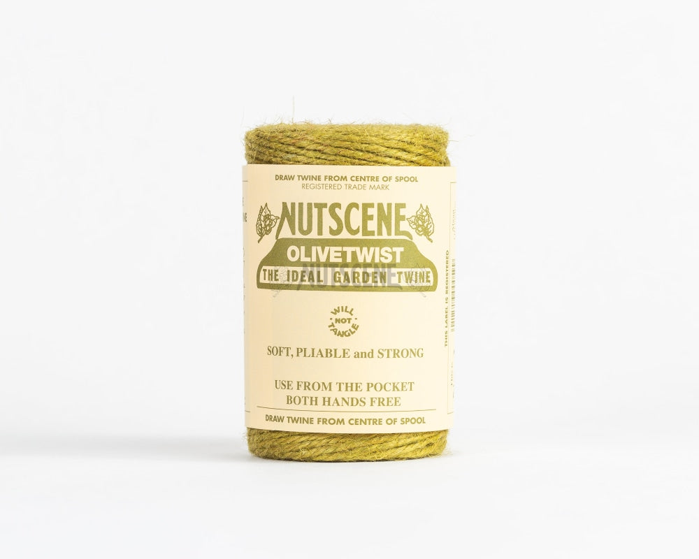 Colourful Jute Twine Spools From The Nutscene® Heritage Range Olive