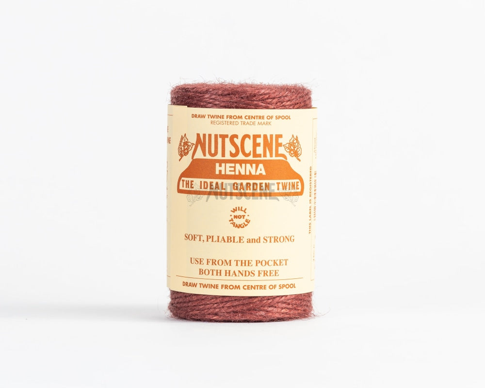 Colourful Jute Twine Spools From The Nutscene® Heritage Range Henna