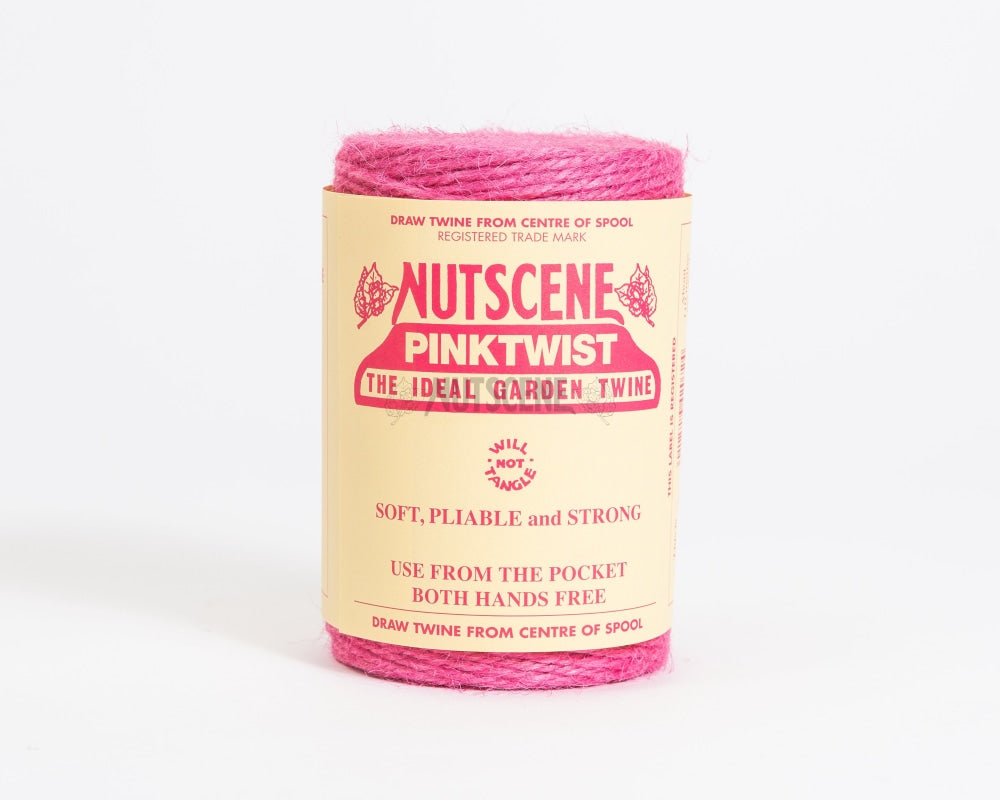 Colourful Jute Twine Spools From The Nutscene® Heritage Range Pink