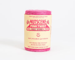 Colourful Jute Twine Spools From The Nutscene® Heritage Range Pink
