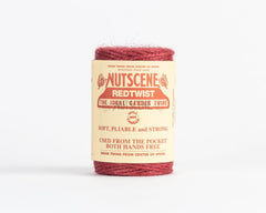 Colourful Jute Twine Spools From The Nutscene® Heritage Range Red
