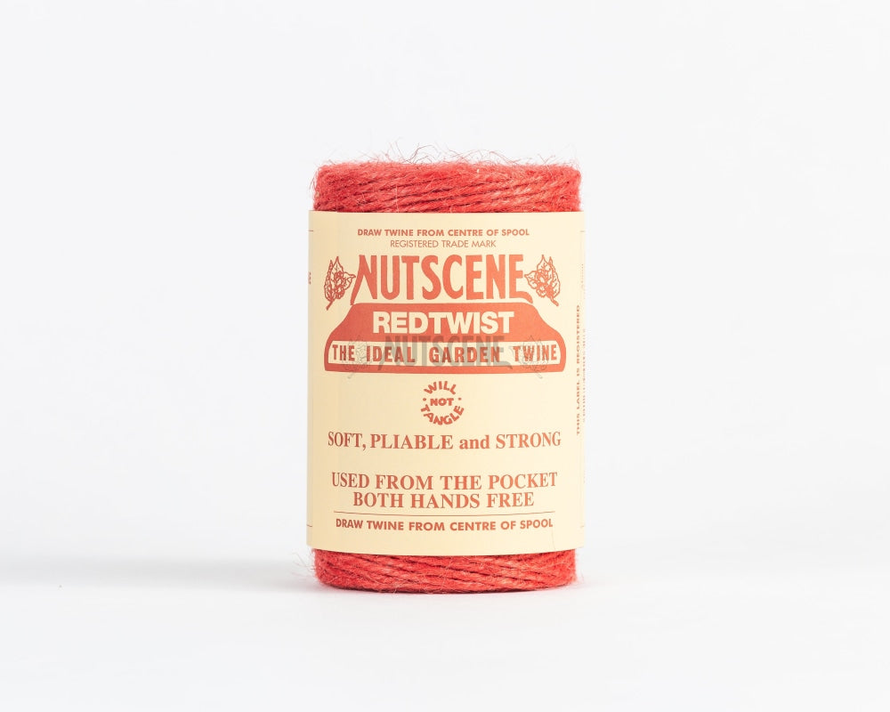 Colourful Jute Twine Spools From The Nutscene® Heritage Range Tomato Red