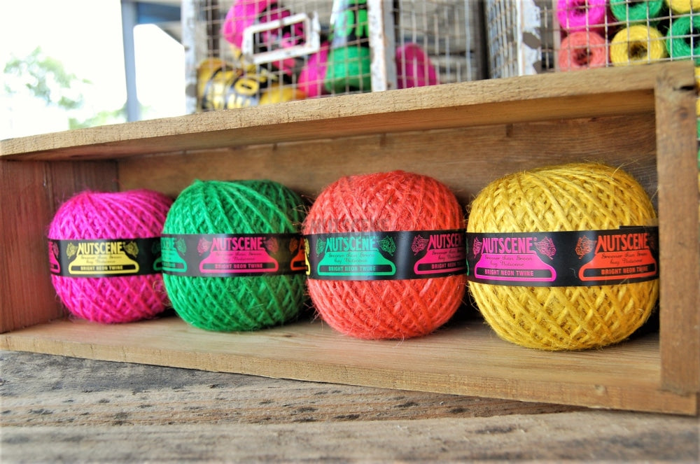 Fabulous Neon Twine; Jute In Colours By Nutscene