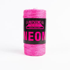 Fabulous Neon Twine; Nutscene Is Always Seen! Pink
