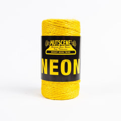 Fabulous Neon Twine; Nutscene Is Always Seen! Yellow
