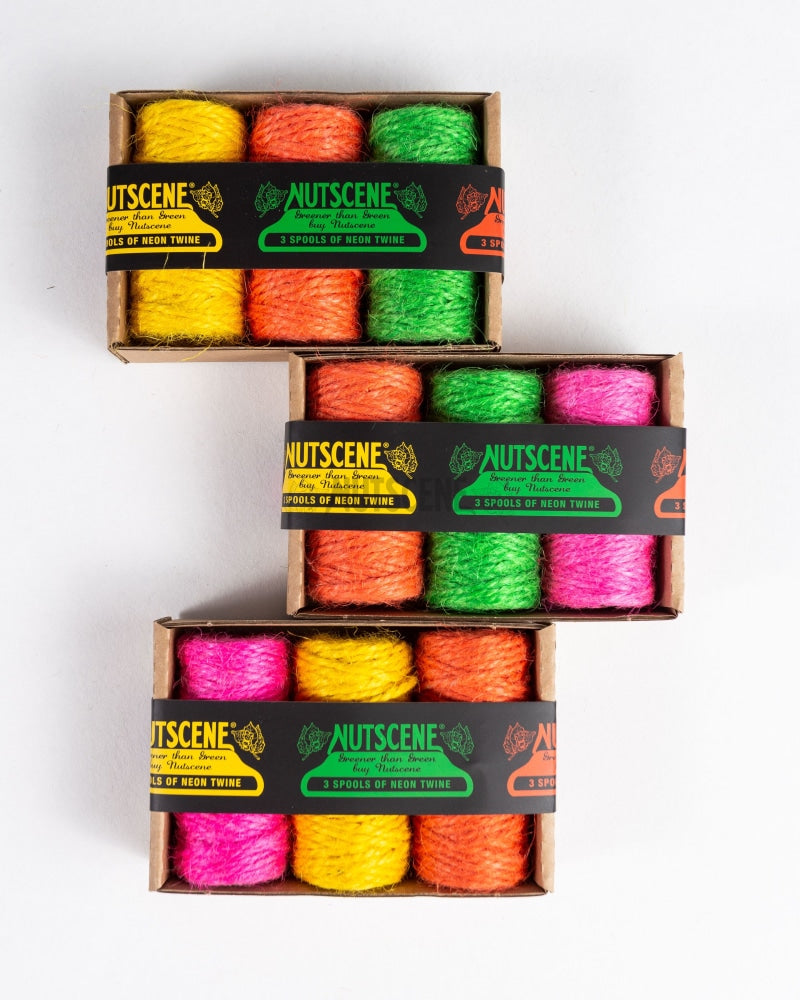 Fabulous Neon Twines By Nutscene - 3 Pack Mini Reels Of Twine