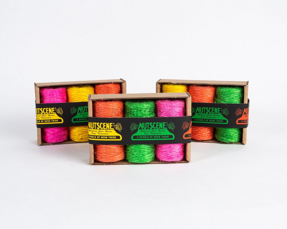 Fabulous Neon Twines By Nutscene - 3 Pack Mini Reels Of Twine