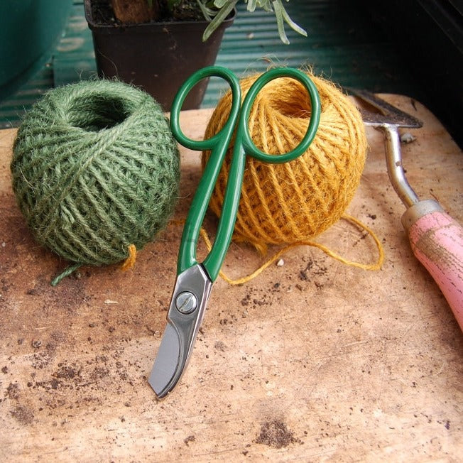 Garden Pruning Scissors In A Gift Pouch With Twine