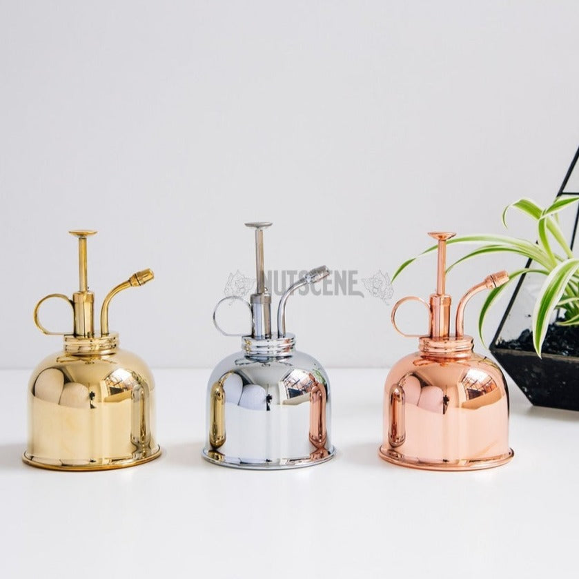 Haws ® The Smethwick Spritzer-Copper Chrome And Brass. Plant spritzer