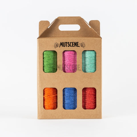 House of Twine- Heritage Nutscene Twine spools in a gift pack.
