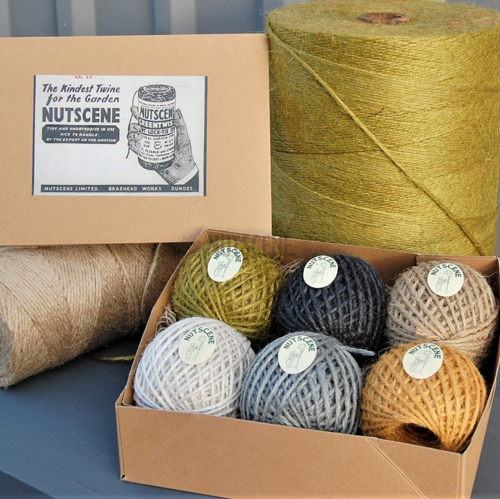 Just Jute Twine Collection In Vintage Style Gift Box