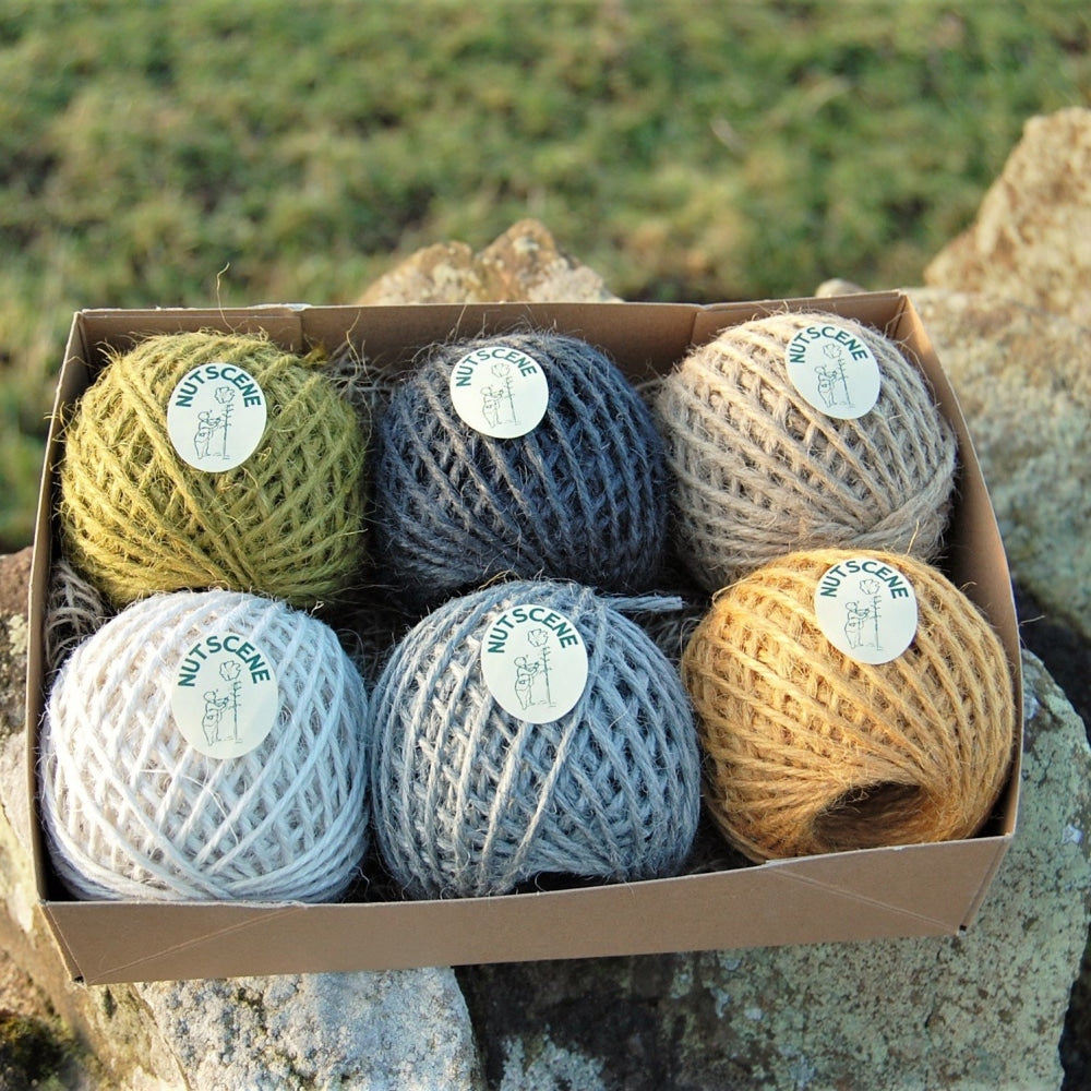 Just Jute Twine Collection In Vintage Style Gift Box