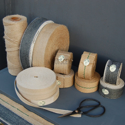 Jute Webbing For Craft Upholstery And Floristry Prices From £1.45