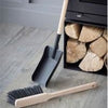 Jutland Fireside Dustpan And Brush- Steel