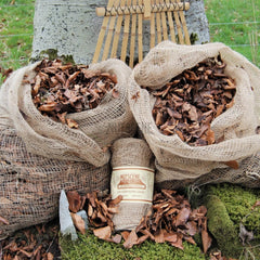 Leaf Sacks Jute Hessian Biodegradable Collecting From Nutscene ®