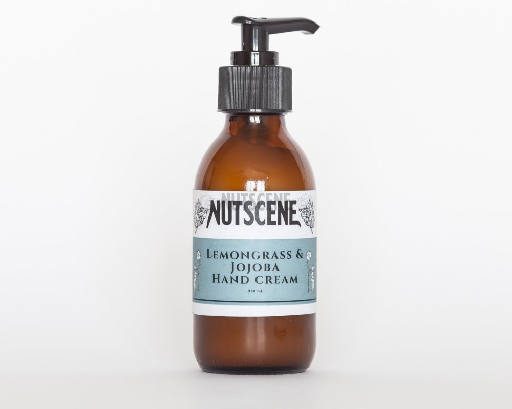 Lemongrass And Jojoba Hand Cream From The Nutscene After Gardening Range