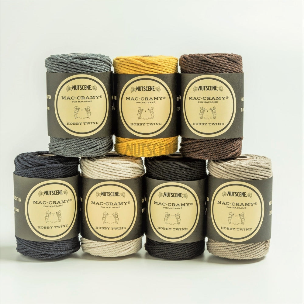 Macramé Cotton Twine- Nutscene Mac-Cramy®Twines In 100% Recycled 70M