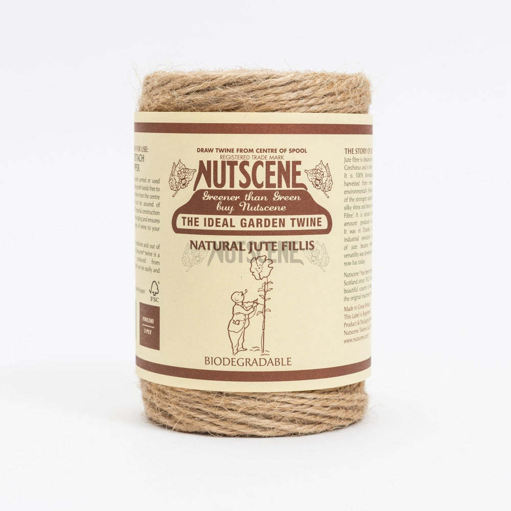 Natural Jute Twine For The Garden Nutscene Fillis® In Spools 3 Ply X 110M